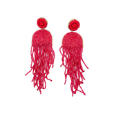 Jelly Red earrings